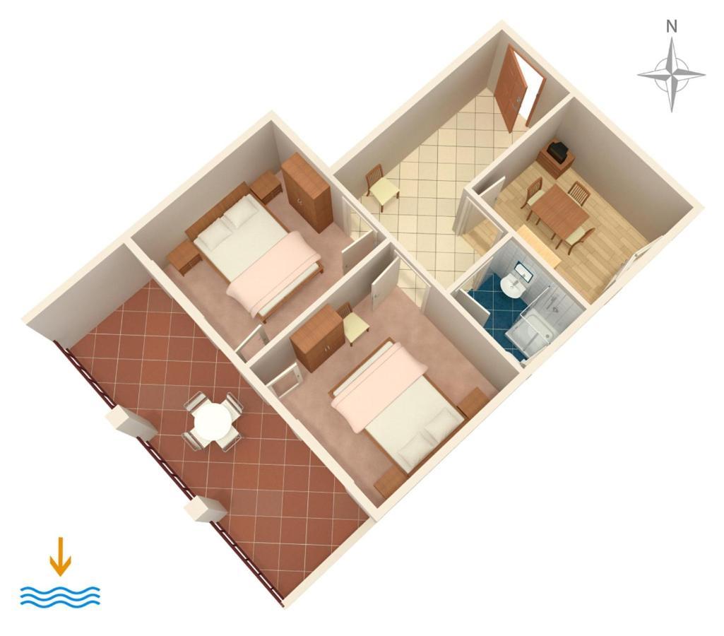 Apartments With A Parking Space Novi Vinodolski - 5600 Luaran gambar